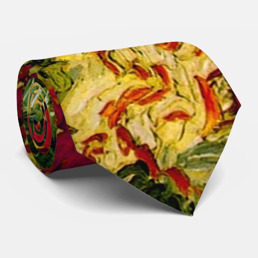 Mulberry Tree Van Gogh Fine Art Krawatte (Gerollt)
