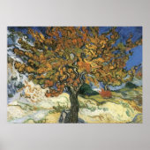 Mulberry Tree van Gogh Post-Impressionist Poster (Vorne)