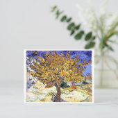 Mulberry Tree, Vincent van Gogh Postkarte (Stehend Vorderseite)