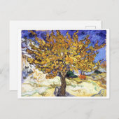 Mulberry Tree, Vincent van Gogh Postkarte (Vorne/Hinten)