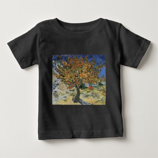 Mulberry Tree von van Gogh Baby T-shirt (Vorderseite)
