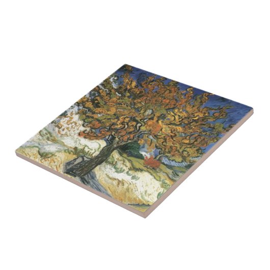 Mulberry Tree von van Gogh Fliese (Seite)