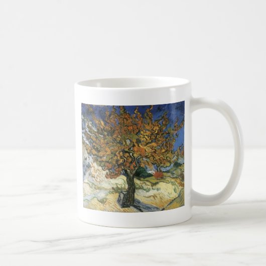 Mulberry Tree von van Gogh Kaffeetasse (Rechts)