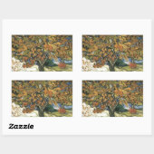 Mulberry Tree von van Gogh Rechteckiger Aufkleber (Blatt)