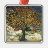 Mulberry Tree von van Gogh Silbernes Ornament (Vorne)