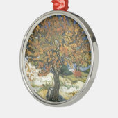 Mulberry Tree von van Gogh Silbernes Ornament (Links)