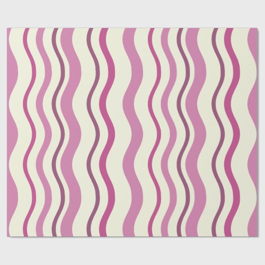 Mulberry Waves Geschenkpapier (Flach)