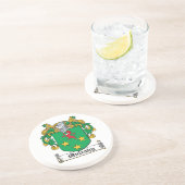 Mulcahy Familienwappen Getränkeuntersetzer (Seite)