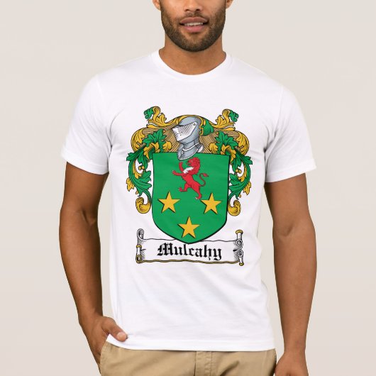 Mulcahy Familienwappen T-Shirt (Vorderseite)