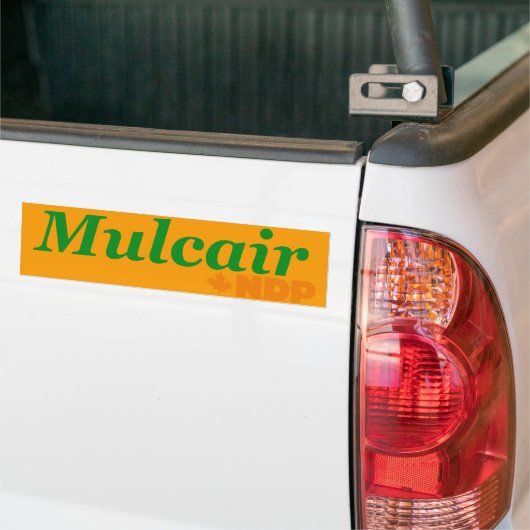 Mulcair NDP Autoaufkleber (Auf Lkw)