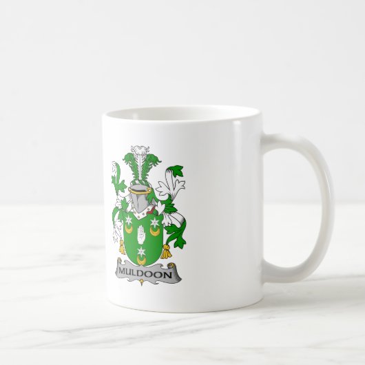 Muldoon Familienwappen Kaffeetasse (Rechts)