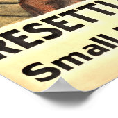 Mule and Plow 1935 Poster (Ecke)