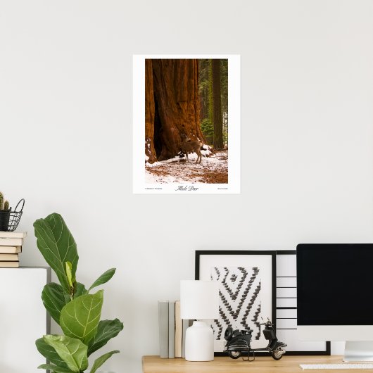 Mule Dee Print Poster (Heimbüro)