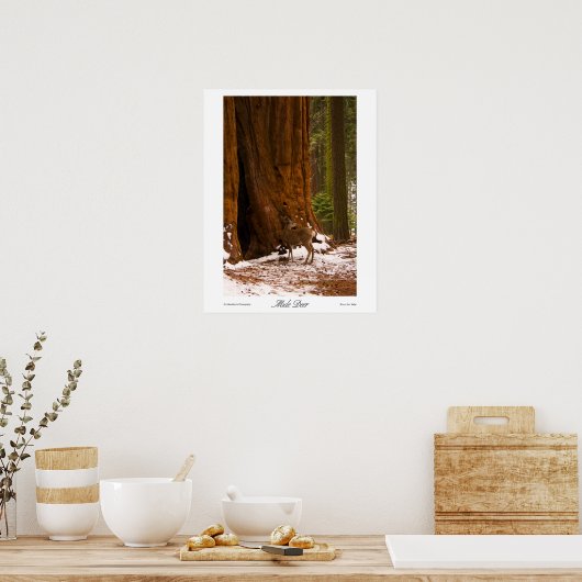 Mule Dee Print Poster (Küche)