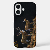Mule Deer Buck & Doe Case-Mate iPhone Hülle (Rückseite)