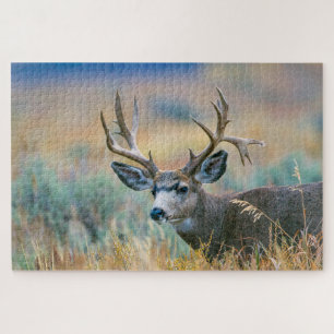 Mule Deer Buck   Grand Teton National Park Wyoming Puzzle
