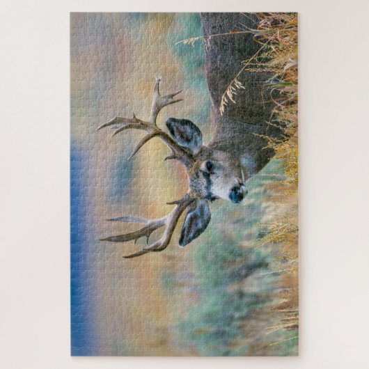 Mule Deer Buck | Grand Teton National Park Wyoming Puzzle (Vertikal)