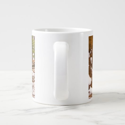 Mule Deer Jumbo-Tasse (Rückseite)