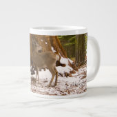 Mule Deer Jumbo-Tasse (Vorderseite Rechts)