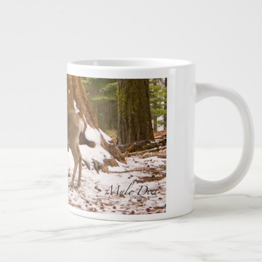 Mule Deer Jumbo-Tasse (Rechts)