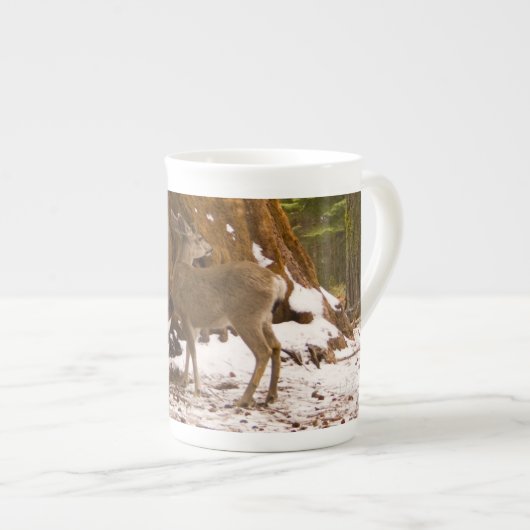 Mule Deer Porzellantasse (Vorderseite Rechts)
