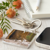 Mule Deer Schlüsselanhänger (Vorderseite rechts)