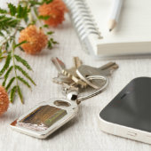 Mule Deer Schlüsselanhänger (Seite)