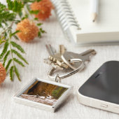 Mule Deer Schlüsselanhänger (Seite)