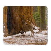 Mule Deer Schneidebrett (Vorderseite)