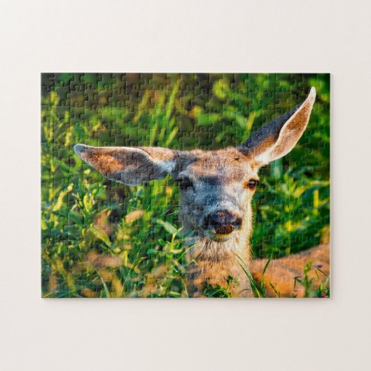 Mule Deer Wyoming. Puzzle (Horizontal)