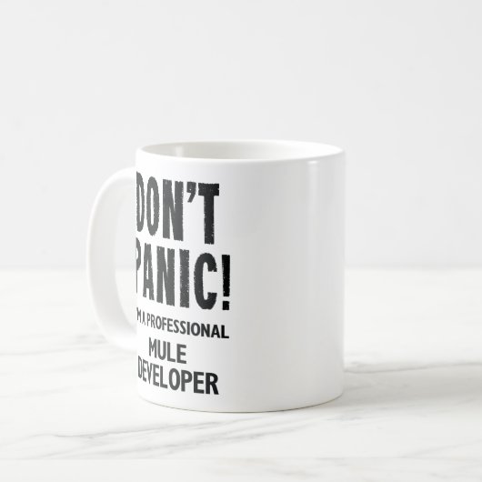 Mule Developer Kaffeetasse (Vorderseite Links)