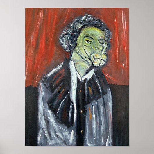 Mule Faced Women von Donald Lee Poster (Vorne)