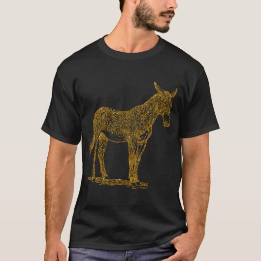 Mule for Women Girl Donkey Horse Hybrid 1 T-Shirt (Vorderseite)