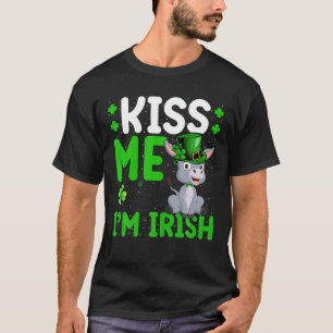 Mule Lover Kiss Me Ich bin Irish Mule St. Patrick' T-Shirt