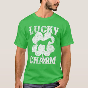 Mule Lover Kleeblatt Lucky Charm Mule St Patrick's T-Shirt