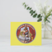 Mule Oar Tobacco Label Postkarte (Stehend Vorderseite)