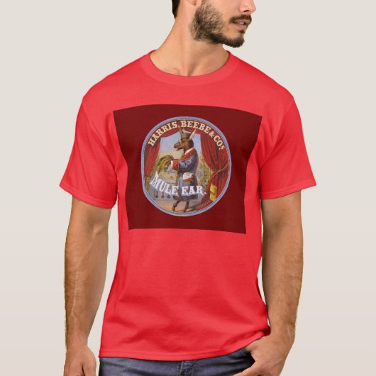 Mule Oar Tobacco Label T-Shirt (Vorderseite)
