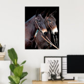 Mule Twosome Poster (Heimbüro)