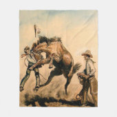 "Mule" Western Art von Will James Fleecedecke (Vorderseite)