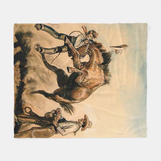 "Mule" Western Art von Will James Fleecedecke (Vorderseite (Horizontal))
