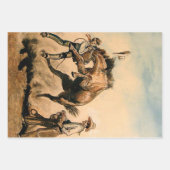 "Mule" Western Art von Will James Geschenkpapier Set (Vorderseite 2)
