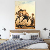 "Mule" Western Art von Will James Leinwanddruck (Insitu (Schlafzimmer))