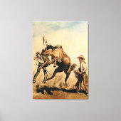 "Mule" Western Art von Will James Leinwanddruck (Vorderseite)