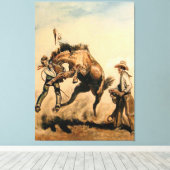 "Mule" Western Art von Will James Leinwanddruck (Insitu (Holzboden))