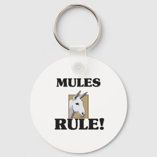 MULES Regel! Schlüsselanhänger (Vorderseite)
