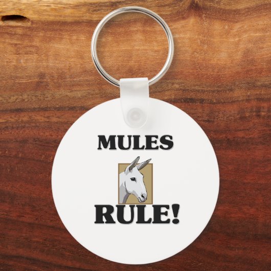 MULES Regel! Schlüsselanhänger (Vorderseite)