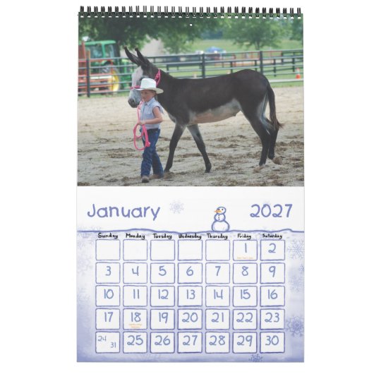 MULES RULE KALENDER (Jan 2027)