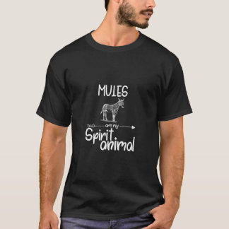 Mules sind mein geistiges Tiergeschenk für Männer T-Shirt