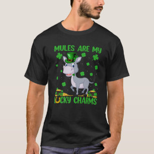 Mules sind meine Glücksbringer Mule St. Patrick's T-Shirt