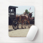 Mules zieht antike Schulbusse Mousepad (Mit Mouse)